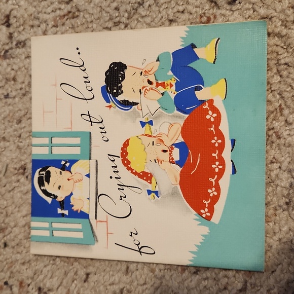 Lot of 7 Vintage Get Well Greeting Cards Rust Craft 30's & 40's - Picture 11 of 14